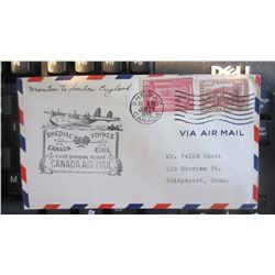 1939 First Flight Cover Letter