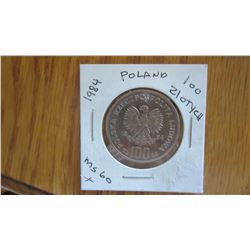 1984 Poland 100 Zlotych