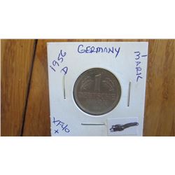 1956-D Germany 1 Mark