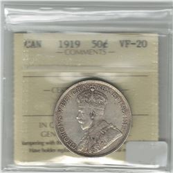 1919 Canada 50 Cent