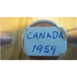 1959 Canada Penny Roll