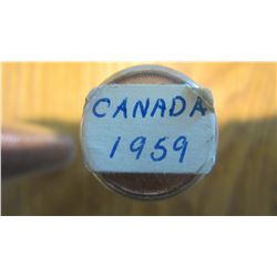 1959 Canada Penny Roll