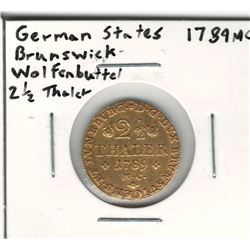 1789-MC German Gold Coin