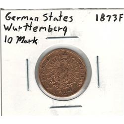 1873-F German Gold Coin