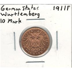 1911-F German Gold Coin