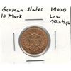 Image 1 : 1900-G German Gold Coin