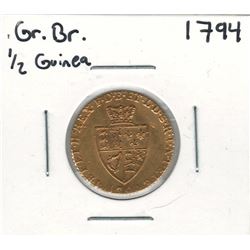 1794 Great Britain Gold Coin