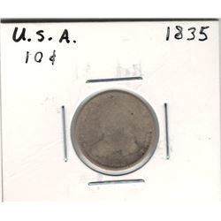 1835 USA 10 Cent