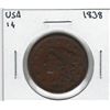Image 1 : 1838 USA 1 Cent
