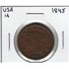 Image 1 : 1845 USA 1 Cent