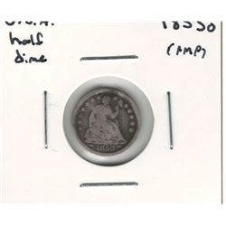 1853-O Half Dime