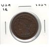 Image 1 : 1854 USA 1 Cent