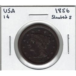 1856 USA 1 Cent