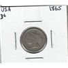 Image 1 : 1865 USA 3 Cent