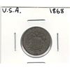 Image 1 : 1868 USA 5 Cent