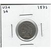 Image 1 : 1873 USA 3 Cent