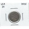 Image 1 : 1875 USA 3 Cent