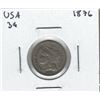 Image 1 : 1876 USA 3 Cent