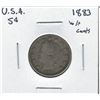 Image 1 : 1883 USA 5 Cent