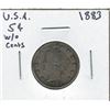 Image 1 : 1883 USA 5 Cent