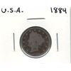 Image 1 : 1884 USA 5 Cent