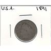 Image 1 : 1891 USA 5 Cent