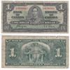 Image 1 : 1937 Canada 1 Dollar Note