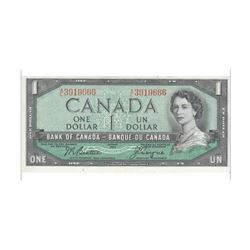 1954 Canada 1 Dollar Note