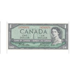 1954 Canada 1 Dollar Note