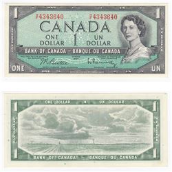1954 Canada 1 Dollar Note