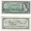 Image 1 : 1954 Canada 1 Dollar Note