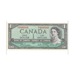 1954 Canada 1 Dollar Note