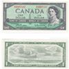 Image 1 : 1954 Canada 1 Dollar Note