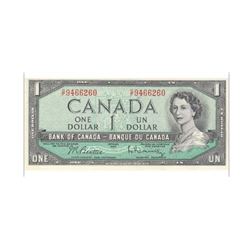 1954 Canada 1 Dollar Note