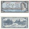 Image 1 : 1954 Canada 5 Dollar Note