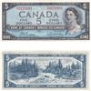 Image 1 : 1954 Canada 5 Dollar Note