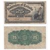 Image 1 : 1900 Canada 25 Cent Note