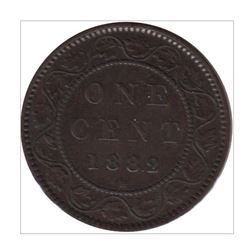1882-H Canada 1 Cent