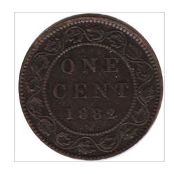 1882-H Canada 1 Cent