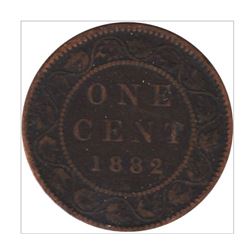 1882-H Canada 1 Cent