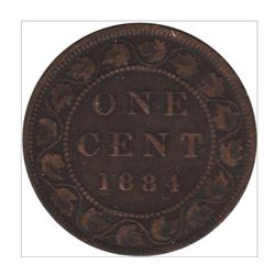 1884 Canada 1 Cent