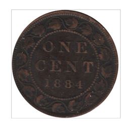 1884 Canada 1 Cent