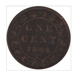 1884 Canada 1 Cent