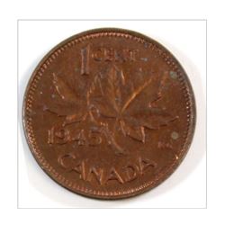 1945 Canada 1 Cent