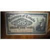 Image 1 : 1900 Canada 25 Cent Note