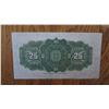 Image 2 : 1923 Canada 25 Cent Note