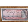Image 1 : 1954 Canada 2 Dollar Note (TEST NOTE)