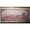 Image 2 : 1954 Canada 2 Dollar Note (TEST NOTE)