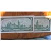 Image 2 : Set of 2 1967 Canada 1 Dollar Notes