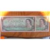 Image 1 : Set of 2 1967 Canada 1 Dollar Notes